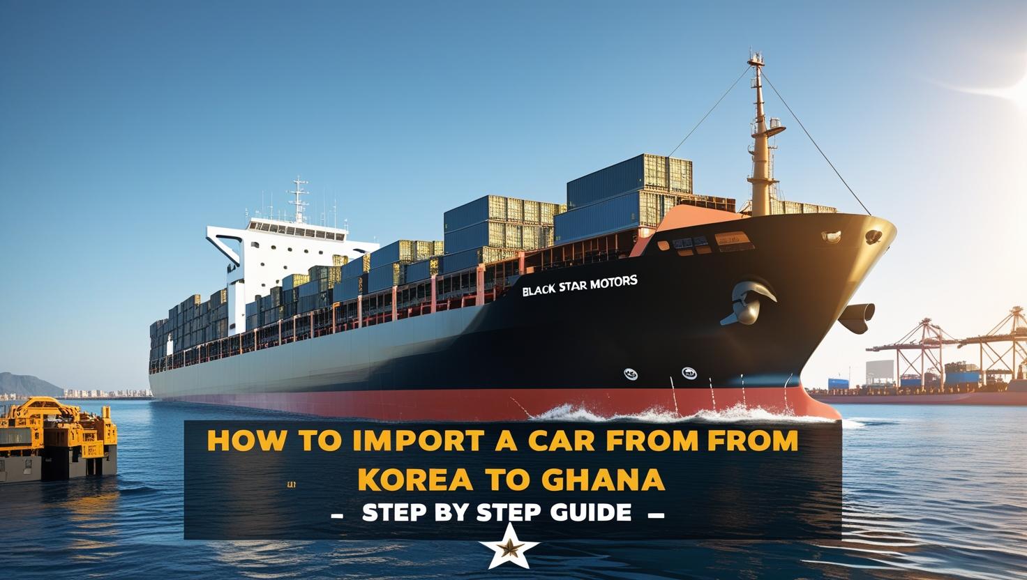 How to Buy a Car from Korea to Ghana: Step-by-Step Guide